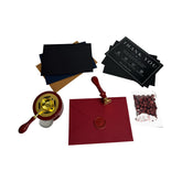 Custom Wax Seal Branding Kit – Logo Stamp & Packaging Stationery Set