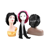 Custom Satin Hair Bonnets – Protective Sleep Caps with Logo & Color Options
