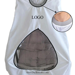 Custom Salon Barber Capes – Hair Cutting & Styling, Logo Printed