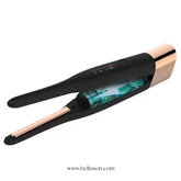 Mini Portable Flat Iron – USB Rechargeable Hair Straightener with Dual Use & Custom Logo
