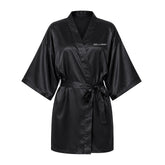 Custom Satin Robes – Soft, Stylish & Logo Branded for Salon, Spa or Bridal