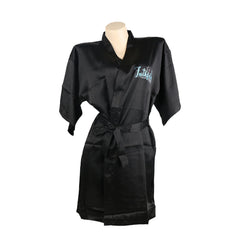 Custom Satin Robes – Soft, Stylish & Logo Branded for Salon, Spa or Bridal