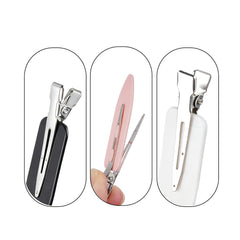 Custom Creaseless Hair Clip Set – 2 Clips for Styling & Makeup