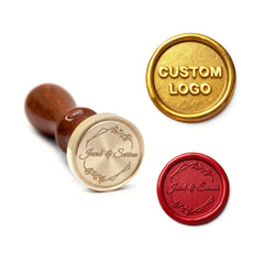Custom Wax Seal Branding Kit – Logo Stamp & Packaging Stationery Set