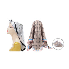 Custom Satin Hair Scarves – Hair Wraps for Wigs, Braids & Protective Styles