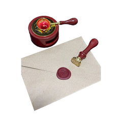 Custom Wax Seal Branding Kit – Logo Stamp & Packaging Stationery Set