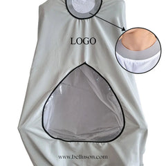 Custom Salon Barber Capes – Hair Cutting & Styling, Logo Printed