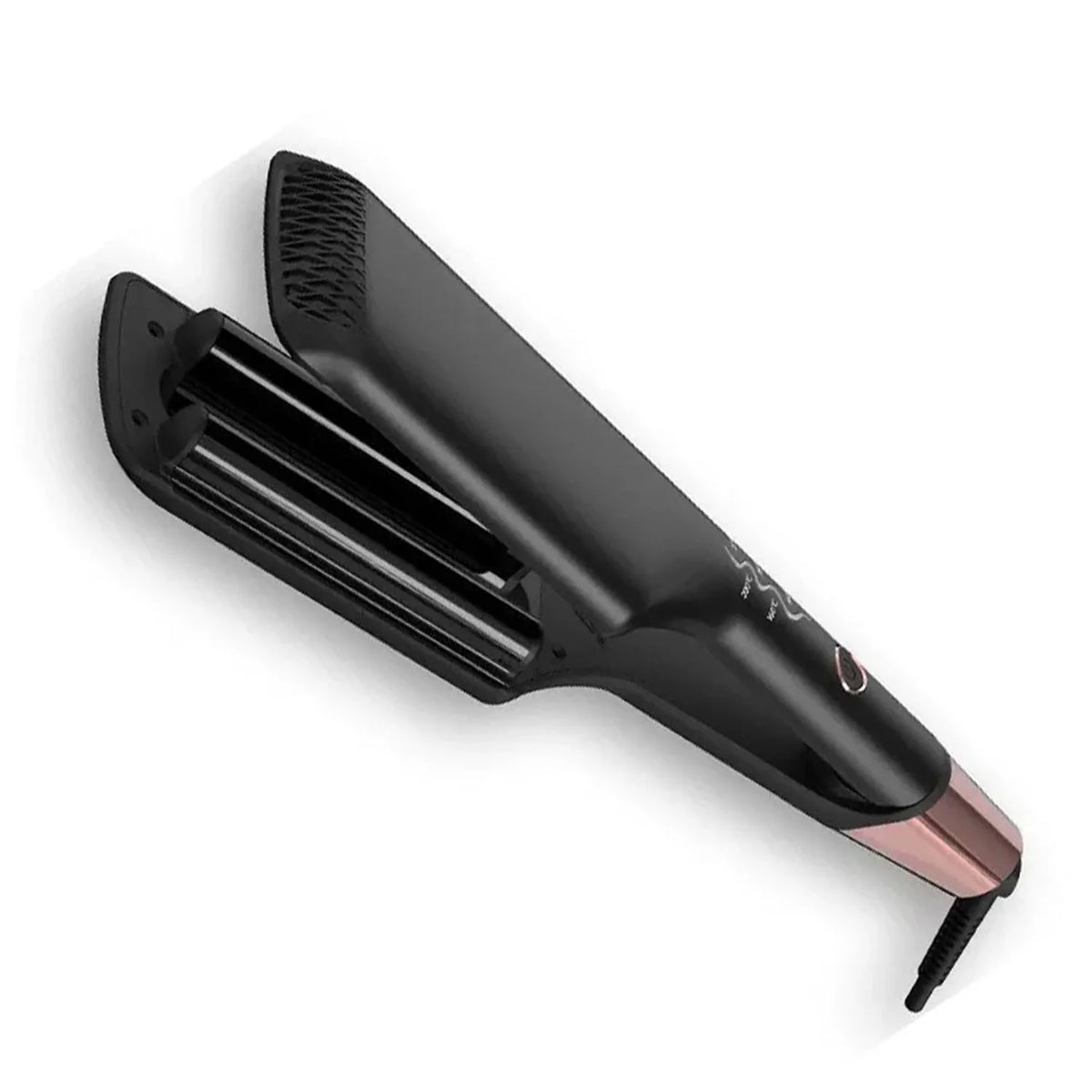 Triple Barrel Crimper Iron – Deep Wave Styling Tool with Custom Logo & Fast Heat