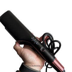 Triple Barrel Crimper Iron – Deep Wave Styling Tool with Custom Logo & Fast Heat