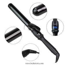 Professional Curling Iron – Adjustable Heat Hair Curler with Custom Logo & Multiple Sizes