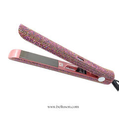 Luxury Rhinestone Flat Iron – 480°F Custom Hair Straightener with Bling Design