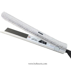 Luxury Rhinestone Flat Iron – 480°F Custom Hair Straightener with Bling Design