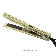 Luxury Rhinestone Flat Iron – 480°F Custom Hair Straightener with Bling Design