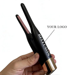 Mini Portable Flat Iron – USB Rechargeable Hair Straightener with Dual Use & Custom Logo