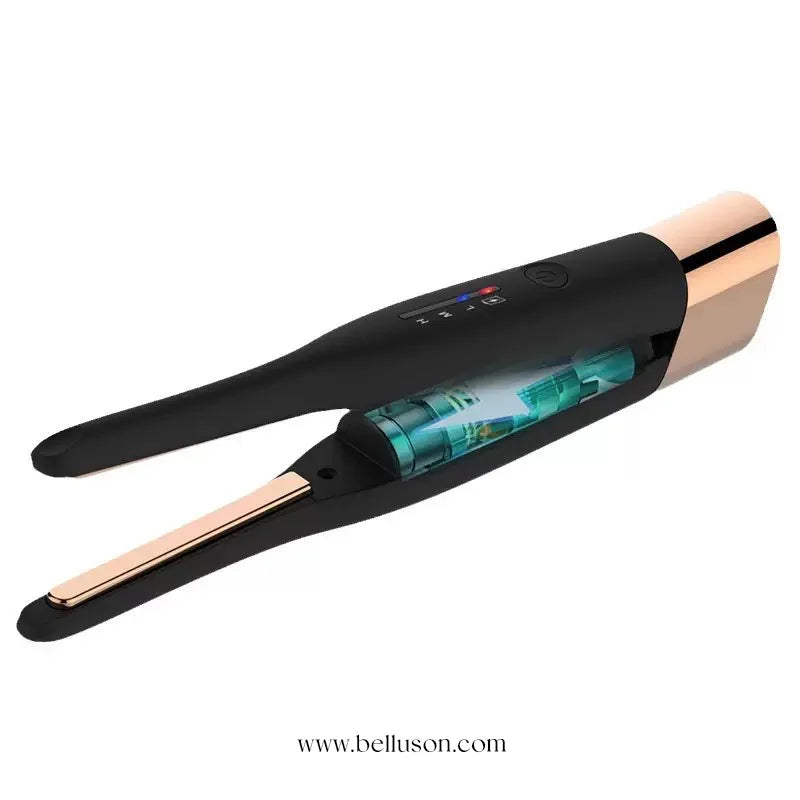 Mini Portable Flat Iron – USB Rechargeable Hair Straightener with Dual Use & Custom Logo